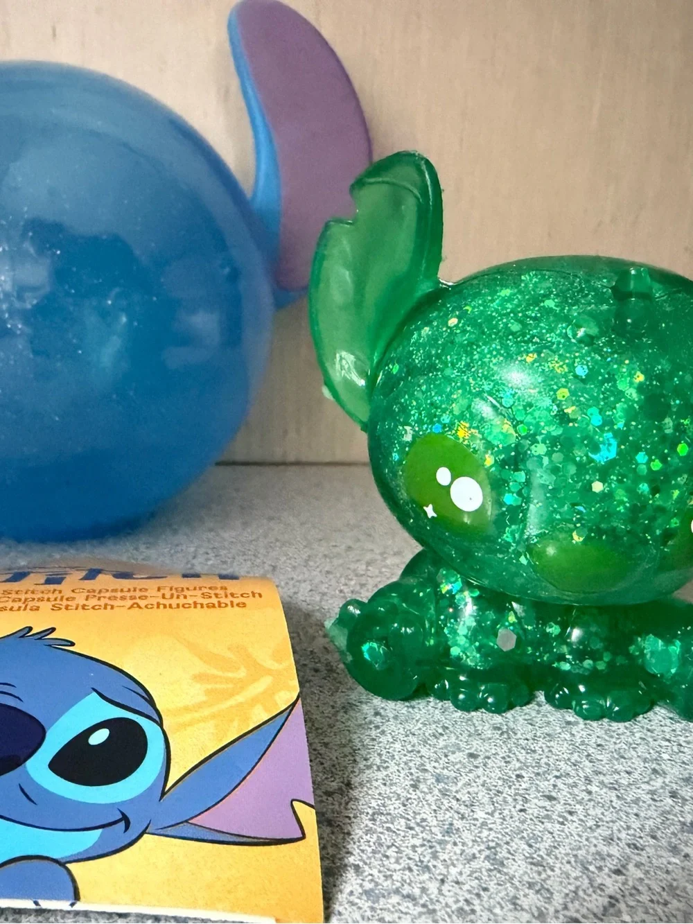 New Disney Squish a Stitch Mystery Glitter Squishy Toy Stretch 2